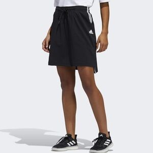 NWT Adidas Women's Game and Go Casual Skirt Black Stripe Size Small NEW